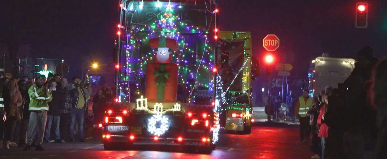 Lichterglanz in Bakum: Trucker für kranke Kinder