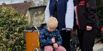 Ein Fahrrad, ein Treppenlift und ein bisschen mehr Freiheit