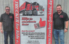 Sozial engagiert: Vorsitzender Burkard Schnieders (links) und der 2. Vorsitzende Mirko Wehlings gründen neue Sportgruppen für gehandicapte Menschen. Foto: Kessens